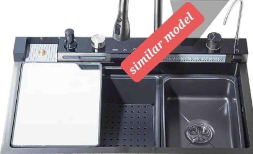 Single Bowl Kitchen Sink, 29.5" x 18" Sma