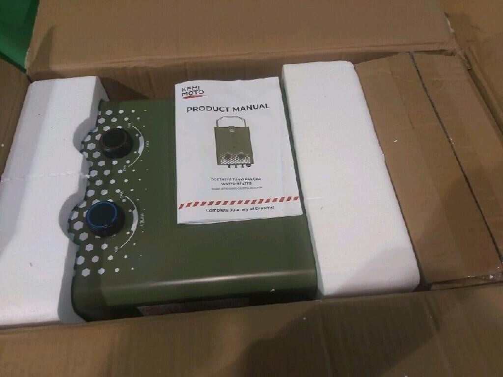 KEMIMOTO Camping Portable Tankless Water