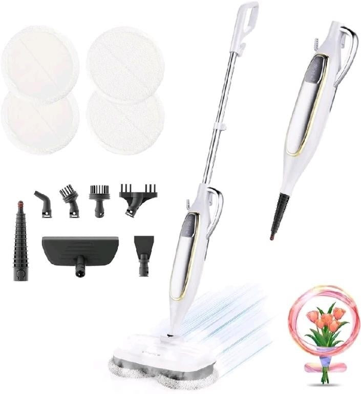 Otics Electric Steam Mop, Handheld Steam Cleaner