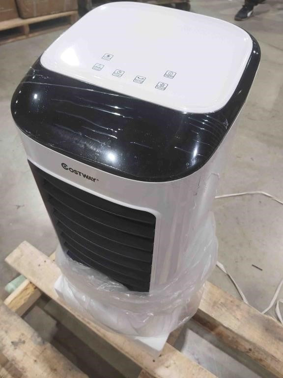 Portable Cooling Fan with Remote Control, 3-Mode, 3-Speed and 7.5H Timer Function