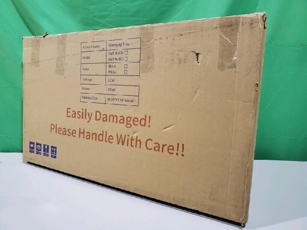 Electric Food Warming Tray with Thermosta