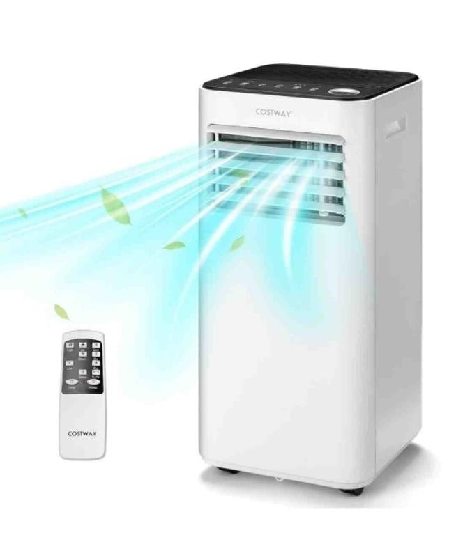 COSTWAY 10000 BTU Portable Air Conditioner (White-10000BTU)