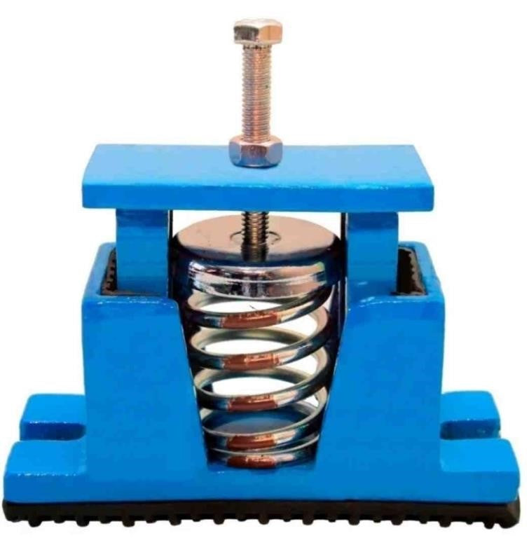 ANDRE XE-101 Cast Iron Spring Isolator Mount, Max Load 60lbs, 2-1/4" Width X 4" Height