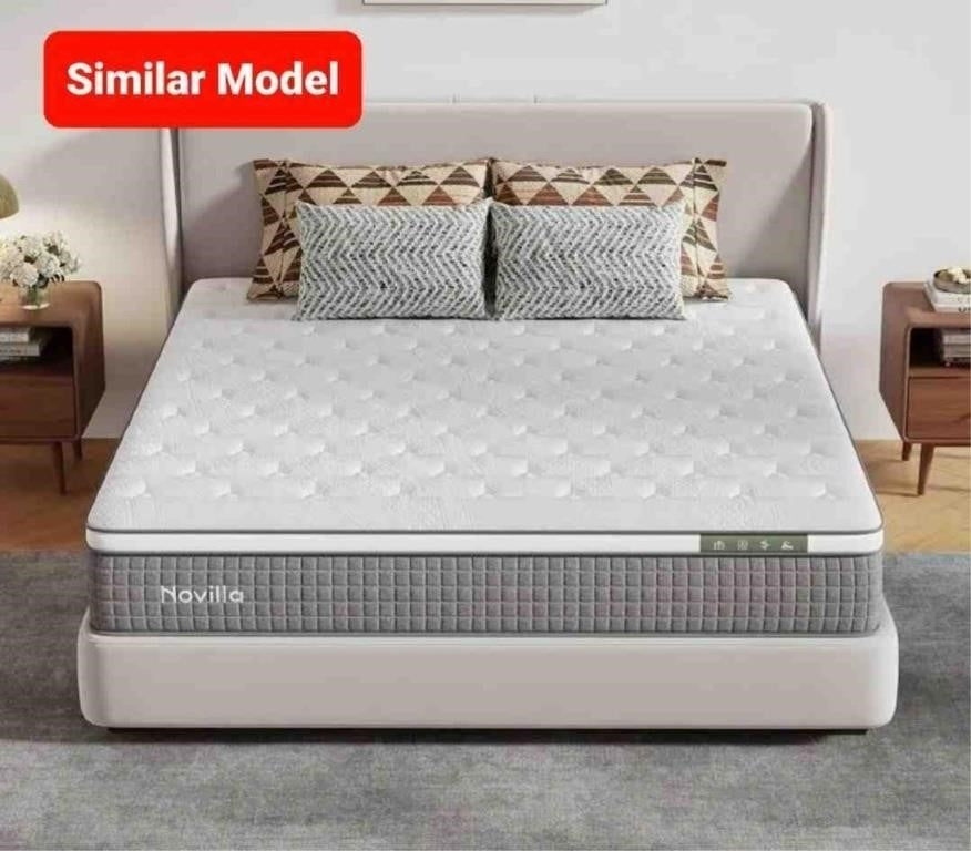 Novilla 10" Twin XL Gel Memory Foam Mattress