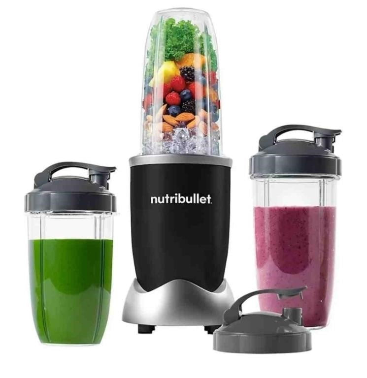 NutriBullet Special Edition NutriBullet Pro 900 - Watt Blender (MatteBlack), Modern -