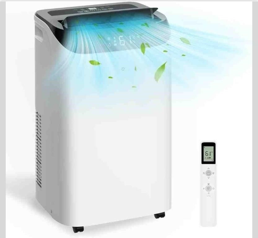 Portable Air Conditioner Cools Up to 500 Sq.Ft, 3-IN-1 12,000 BTU