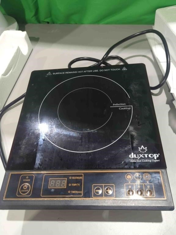Duxtop 1800W Portable Induction Cooktop Countertop Burner, Gold 8100MC/BT-180G3