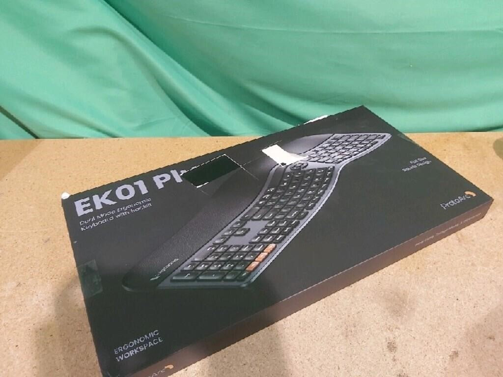 ProtoArc Backlit Wireless Ergonomic Keybo
