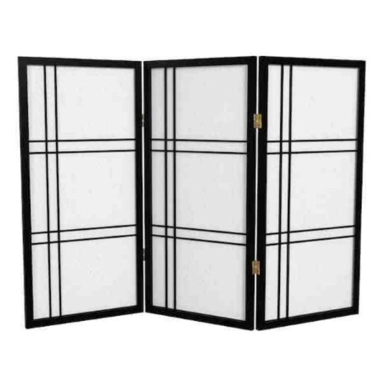 RED LANTERN 3 ft. Black - 3 Panels