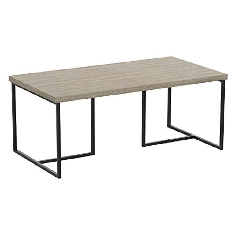 Safdie Coffee Sofa Table, Dark Taupe