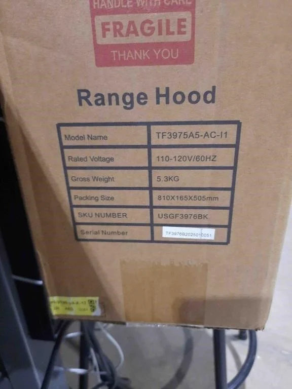 SNDOAS Range Hood 30 inch Under Cabinet, Ducte