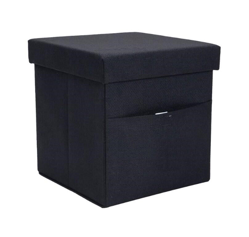 OrganizeMe Deluxe Collapsible Storage Ottoman
