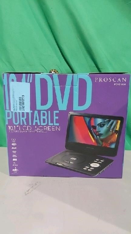 Proscan PDVD1030 10-in. Portable