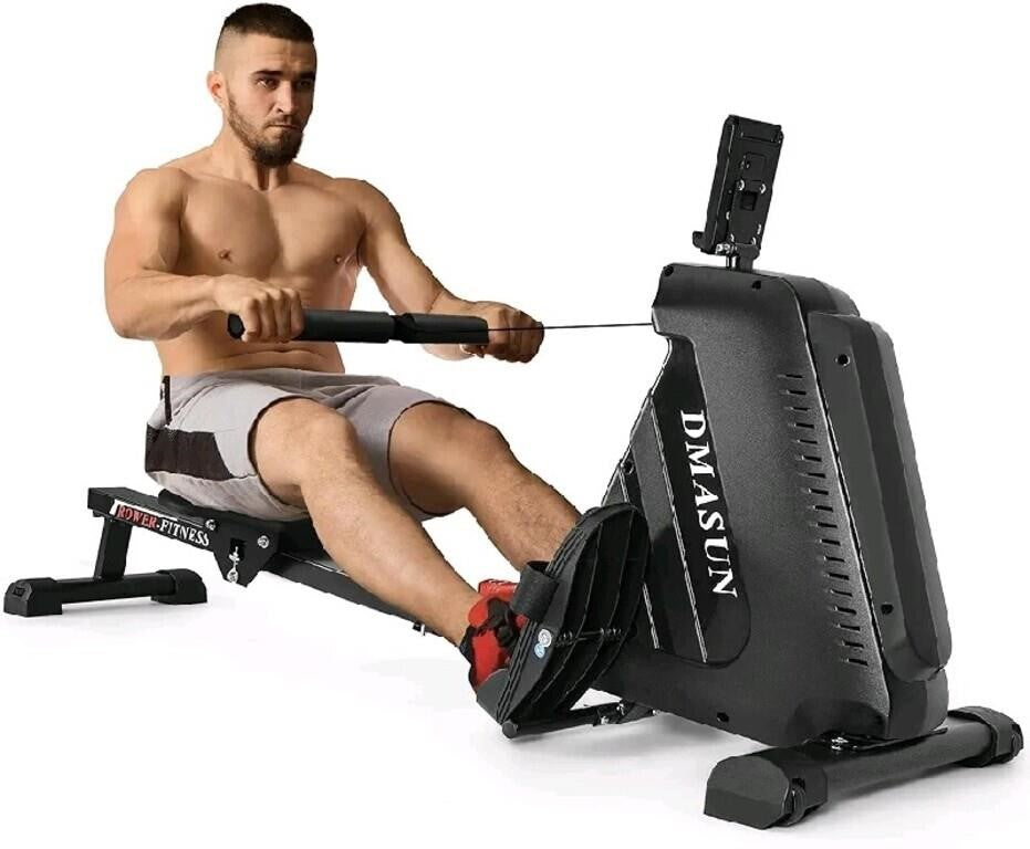 DMASUN Rowing Machine 350 LB Weight Capacity Foldable Rower