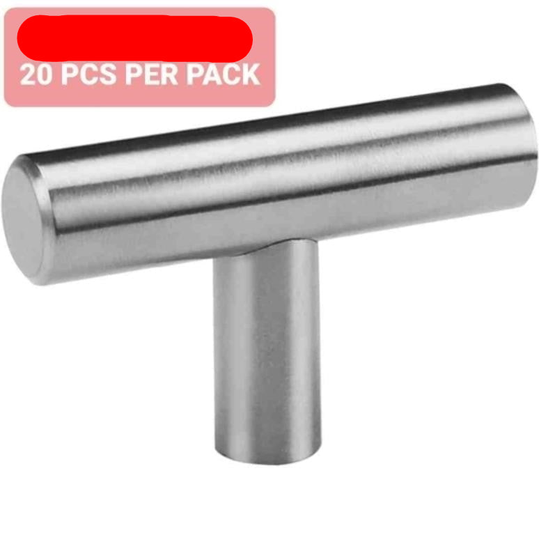 20/Pack Cabinet Knobs Brushed