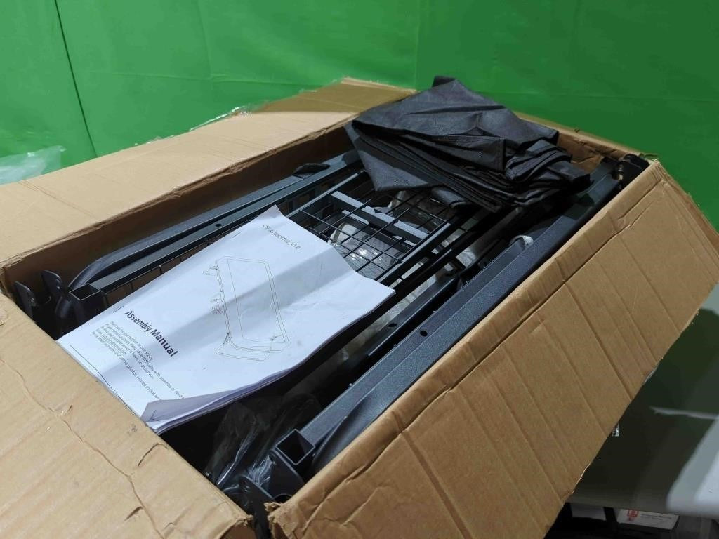 Cozey life Twin Size Foldable Bed with Thick Memory Foam And Wheels, White