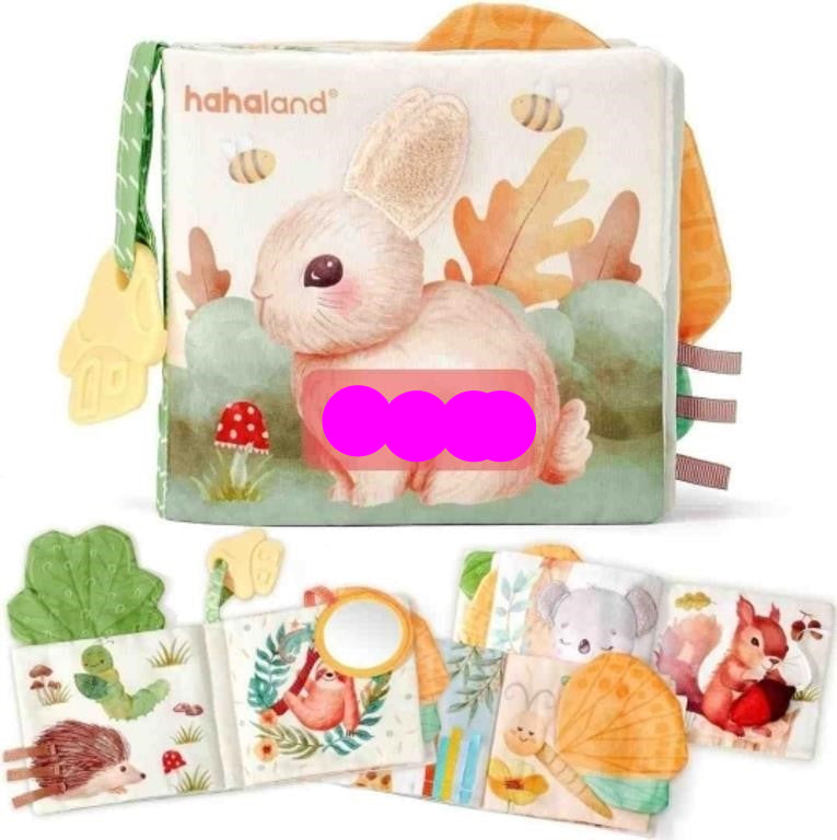 hahaland Baby Book Toy 0 3 6 12 Month