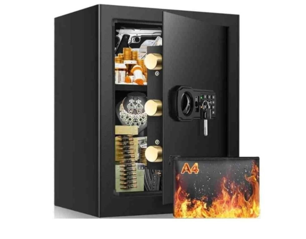 Safe Box 2.5 Cubic Large with Fireproof D