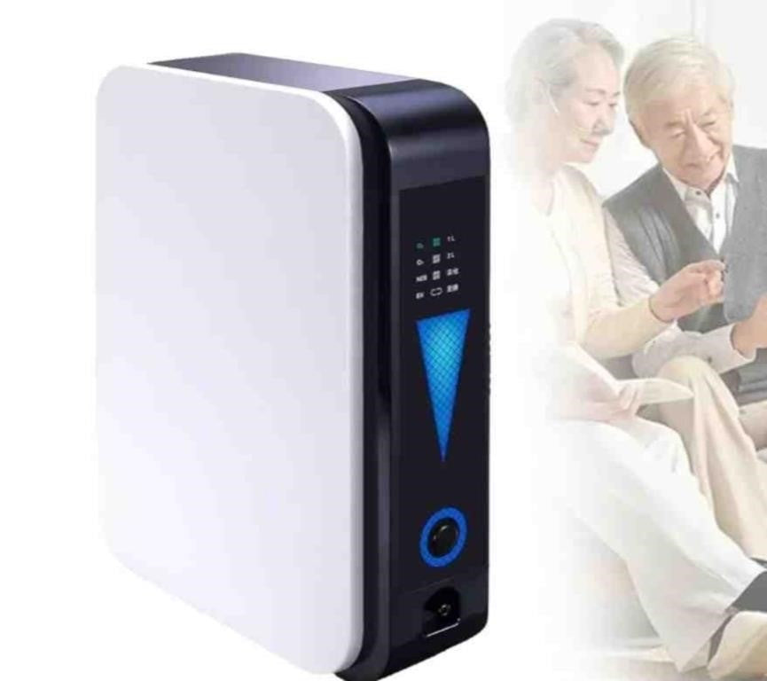 Home Oxygen Concentrator, 1-2L Portable Adjustable Oxygen Concentrator