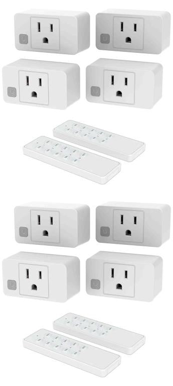 Remote Control Outlet Socket Gmornxen