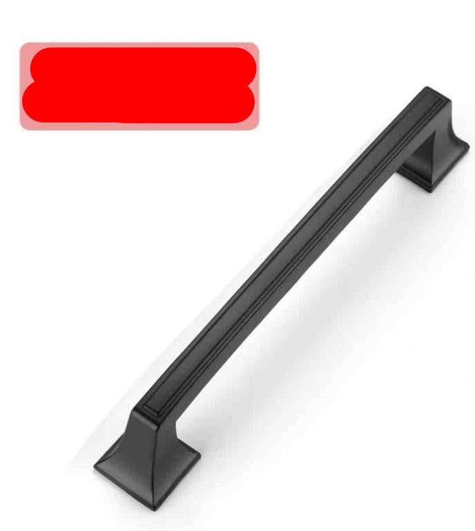 Homdiy Matte Black 10 PER Cabinet Hand 20 PCS