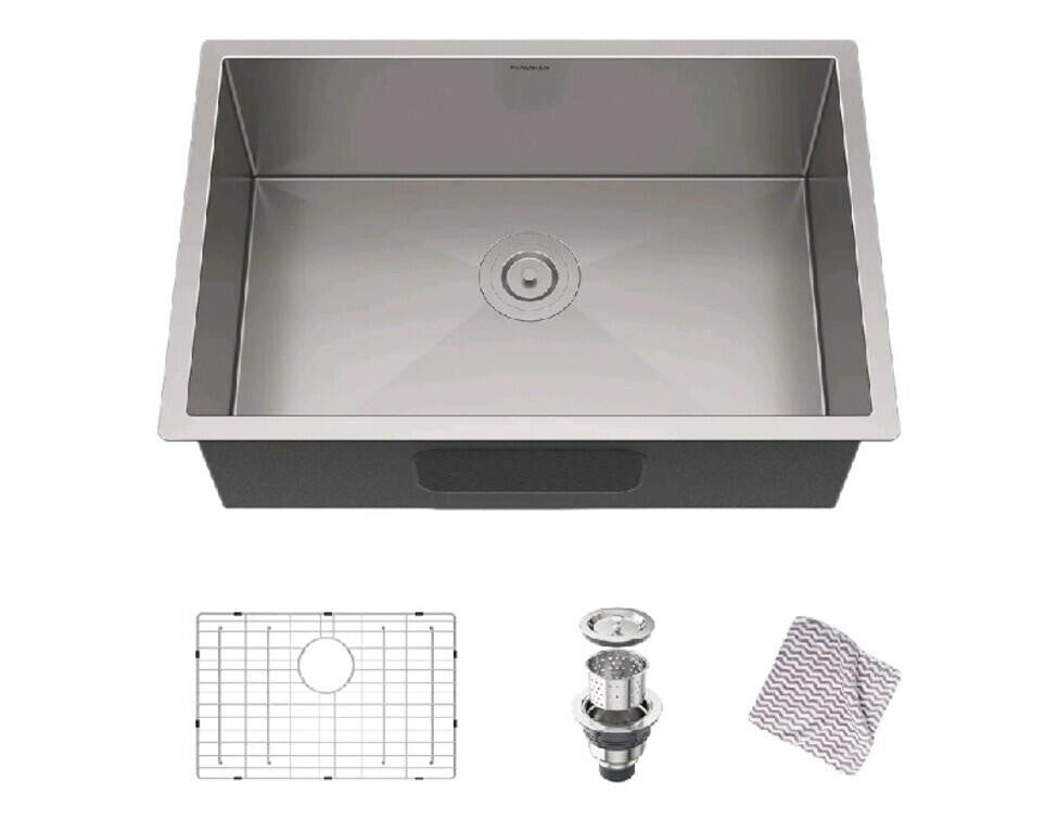 MENSARJOR Undermount Sink, 27" x 18"