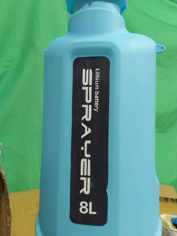 LAWNFUL 2.1 Gallon Battery Powered Sprayer, 2 Batt