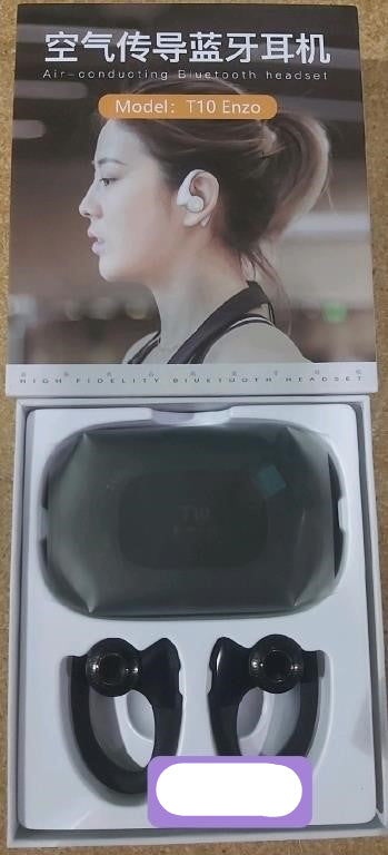 Air conducting highfidelity bluetoot