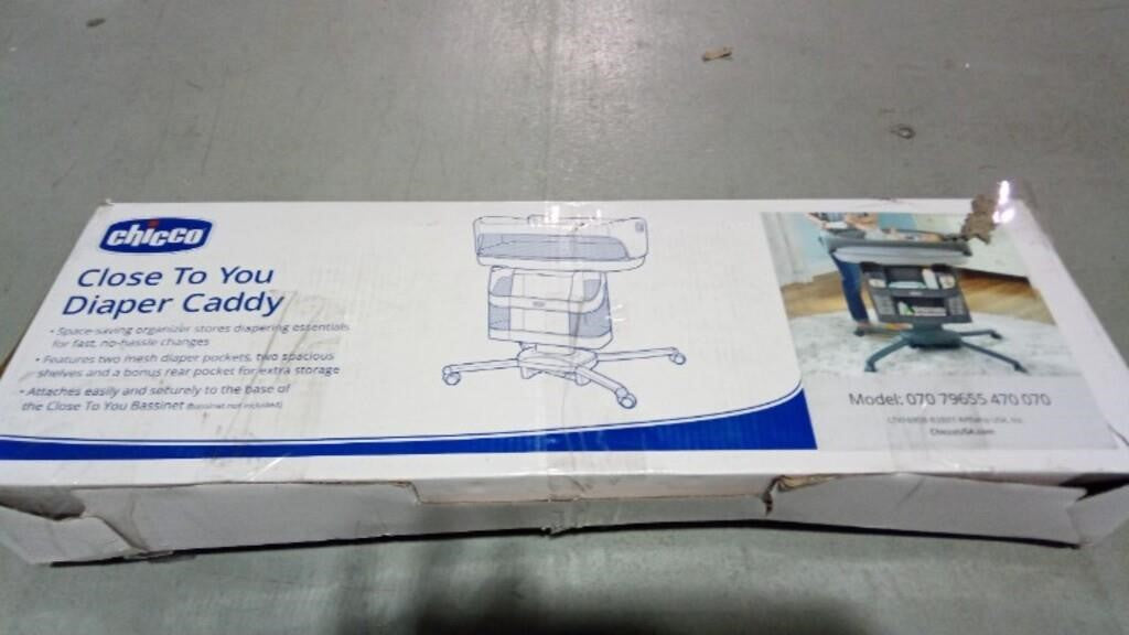 Chicco Close to You Diaper Caddy - Grey