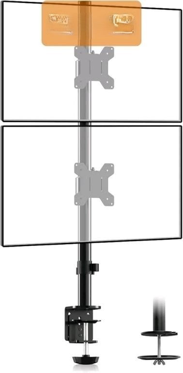 32" Suptek Dual LED LCD Monitor Stand up