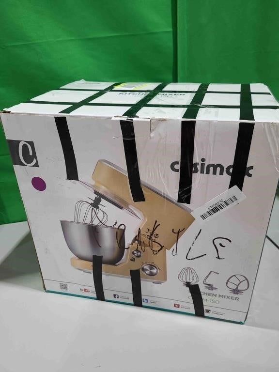 CUSIMAX Dough Mixer Tilt-Head Electric Mixer