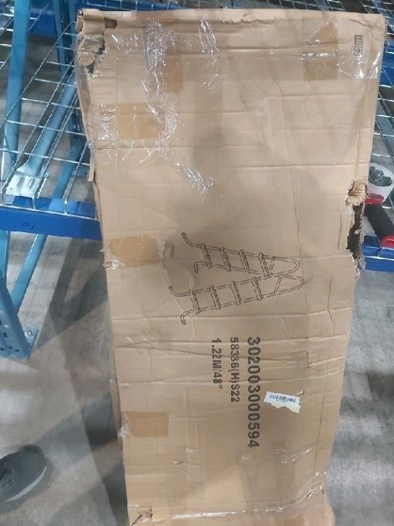 Pool Ladder, 48" Gray.58336