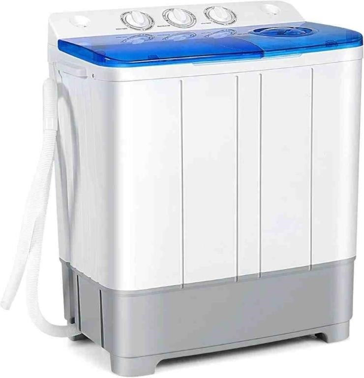 COSTWAY Portable Washing Machine, Twin Tu