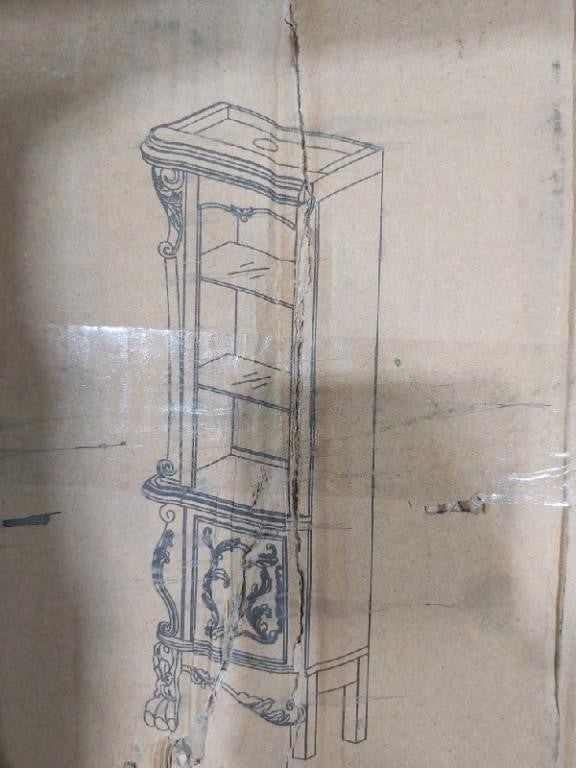 Dresden Left Side Shelf Wall Unit LV01713 in A