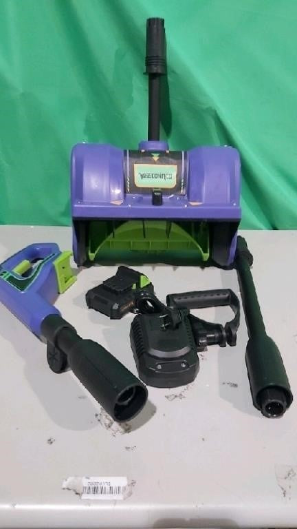 Weeconaco 20V Lithium-Ion Cordless Snow B