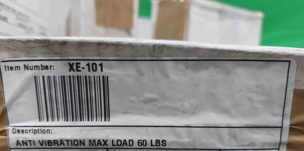 ANDRE XE-101 Cast Iron Spring Isolator Mount, Max Load 60lbs, 2-1/4" Width X 4" Height