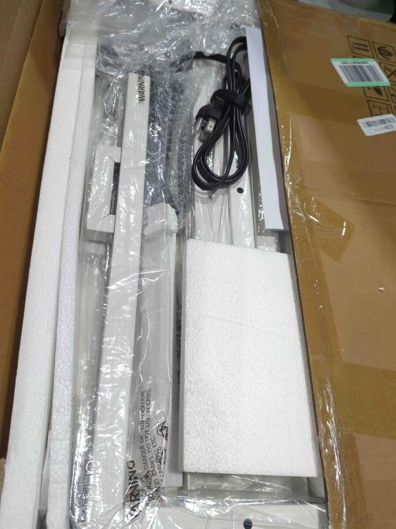 Cyclysio Computer Tower Stand with Charging Station, Adjustable PC Tower Stand with Pegboard, 2-Tier CPU Stand Cart with Mobile Wheels & Adjustable Height Shelf for Computer Desk, Carbon Fiber White