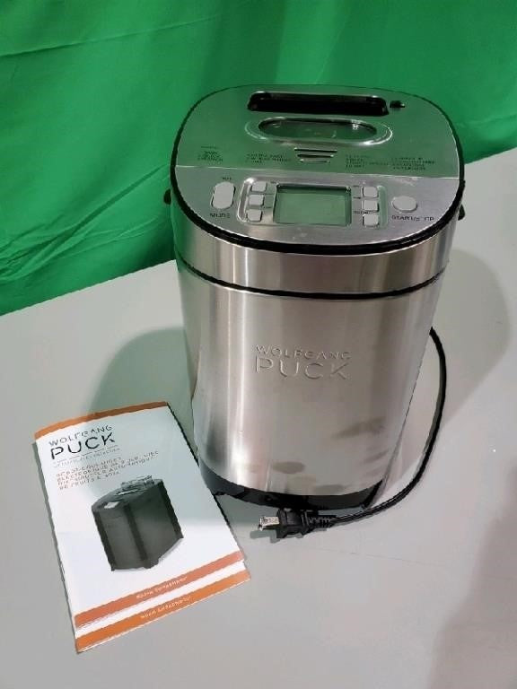 Wolfgang Puck 2-lb 14-Function Bread Make Silver