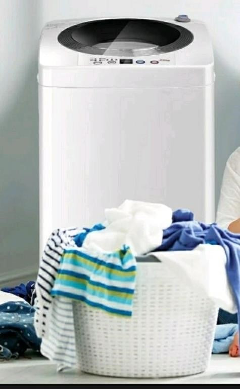 7.7lbs Washing Machine, White Costway