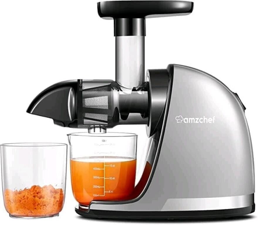 AMZCHEF Slow Juicer Extractor Professional Juice M