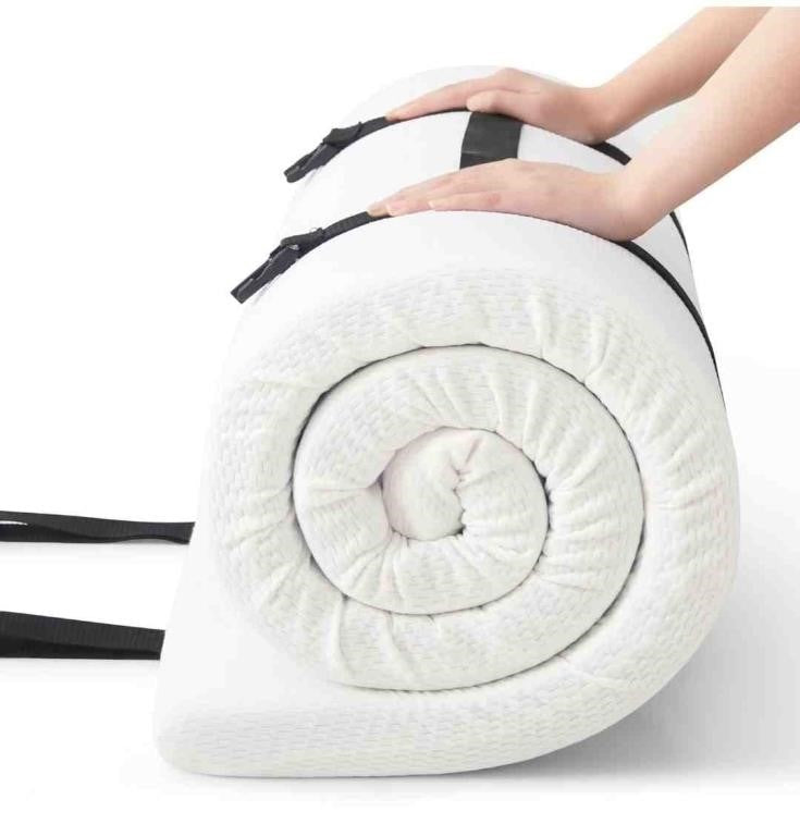 Mattress Topper, Portable Foam Sleep Mat,Single