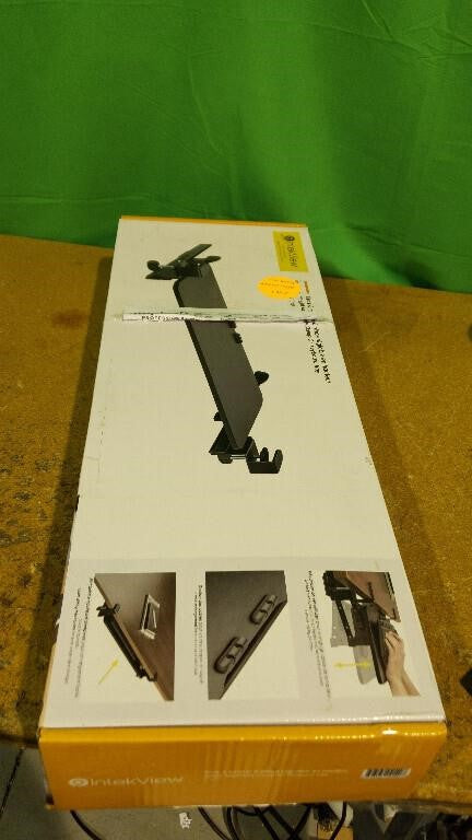 IntekView Height Adjustable Clamp-On Keyboard Tray