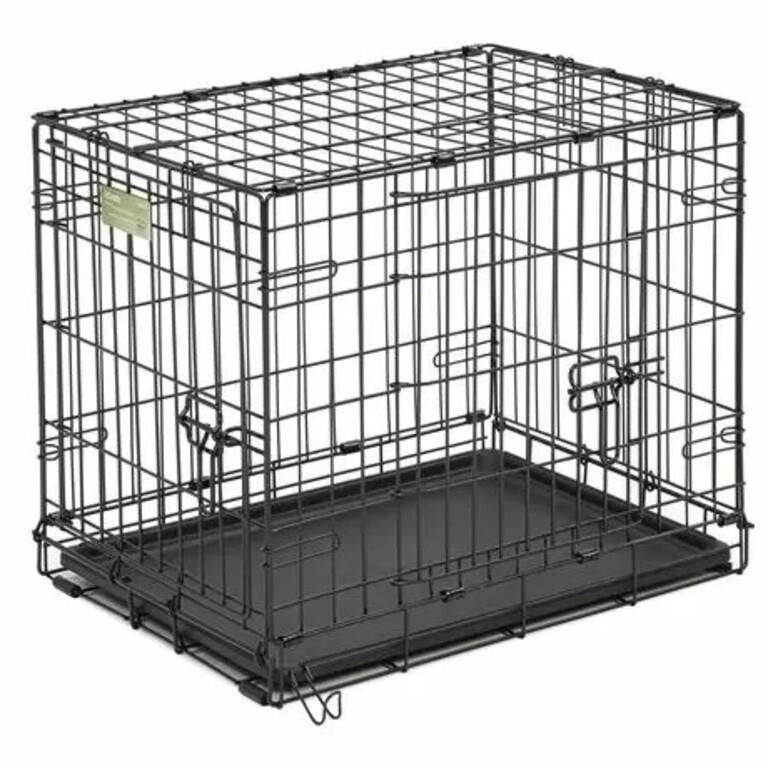 Midwest Icrate Double Door Folding Dog Crate 24