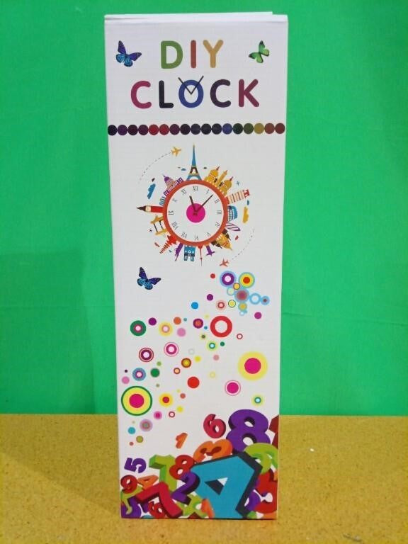 DIY Clock - Create Your Own Clock - Adhesive Frame