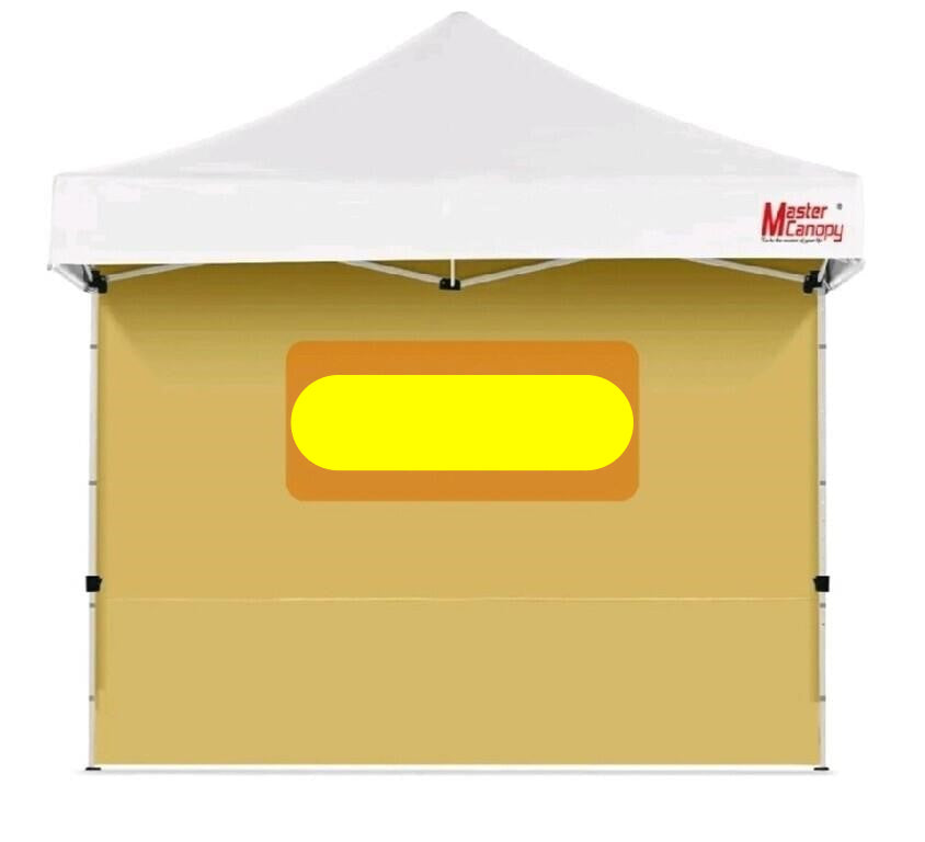MASTERCANOPY Instant Canopy Tent Side