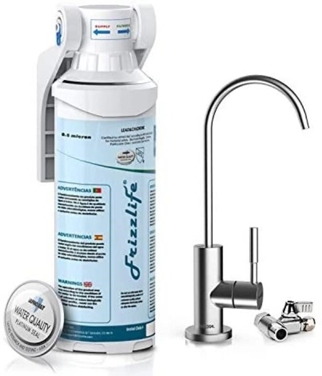 Frizzlife Under Sink Water Filter-NSF/ANSI 53&42 C