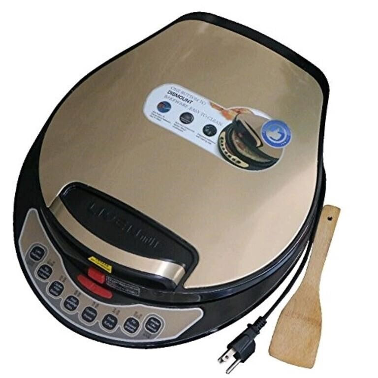 Liven Electric Baking Pan Skillet With Ri