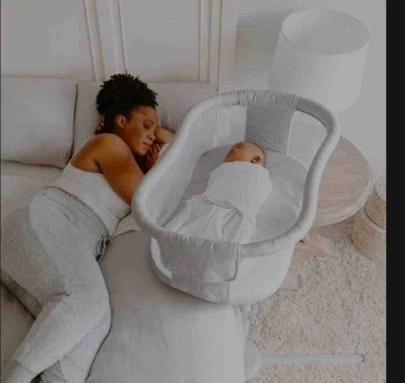 BassiNest Over-Bed Baby Bassinet with 360 Rotation