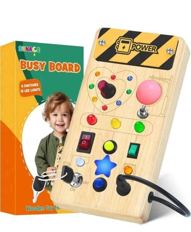 SUNACE Montessori Busy Board