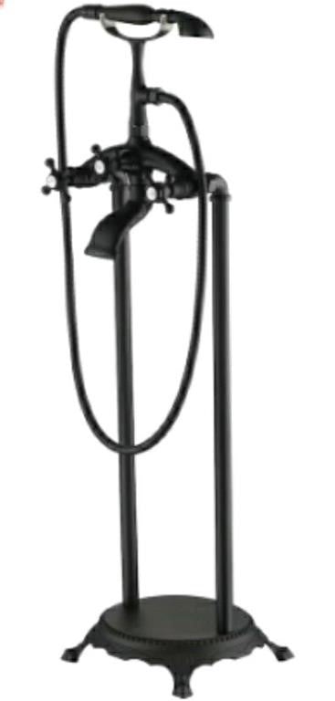 3-Handle Free-Standing Luxury Tub Faucet with